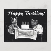  katten Happy Birthday Briefkaart (Voorkant)