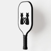 Katten Hart Zwart Pickleball Paddle (Links)