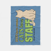 KATTEN HEBBEN aangepaste dekens voor personeel (Voorkant)