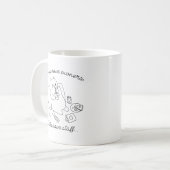 Katten hebben personeel koffiemok (Voorkant links)