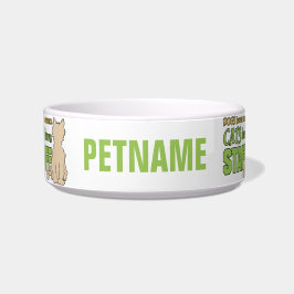 KATten HEBBEN PERSONEEL op maat gemaakte voerbak v Voerbakje