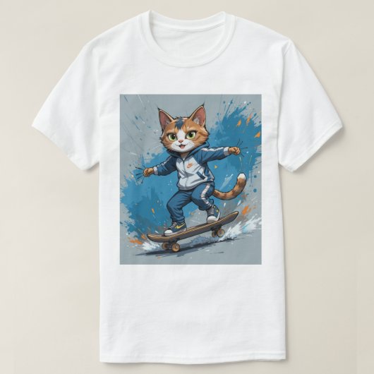 Katten hebben plezier t-shirt (Design voorkant)