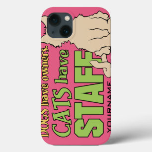 KATten HEBBEN STAFF aangepaste cases iPhone 13 Hoesje