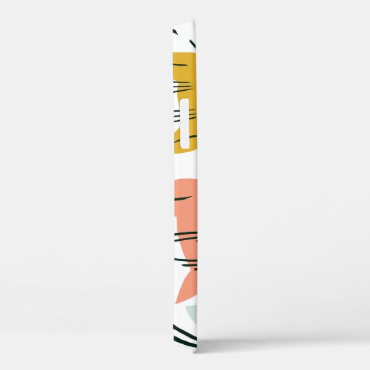 Katten heeft een raar patroon. Case-Mate iPhone case (Achterkant / Rechts)
