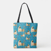 Katten, Hippie, Bohemiaanse en vrije gedistilleerd Tote Bag (Achterkant)