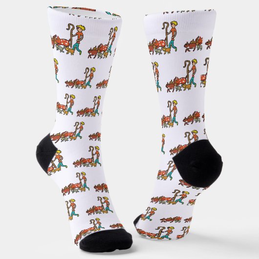 Katten hoeden sokken (Gebogen)