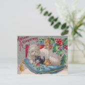 Katten & Holly Briefkaart (Staand voorkant)