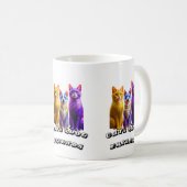 Katten & hondenvrienden koffiemok (Voorkant rechts)