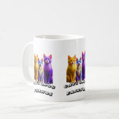 Katten & hondenvrienden koffiemok (Voorkant links)
