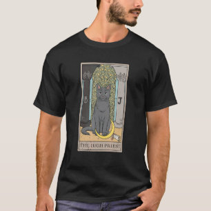 Katten Hoogpriester Tarotkaart voor een Tarotlezer T-shirt