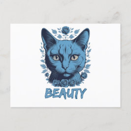 Katten houden van de schoonheid van katten briefkaart
