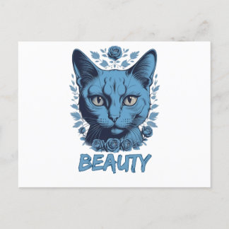 Katten houden van de schoonheid van katten briefkaart