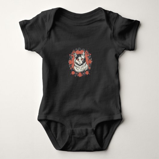 Katten houden van design | Cat Lovers Design Koop Romper (Voorkant)