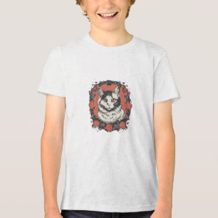Katten houden van design   Cat Lovers Design Koop  Tri-Blend Shirt