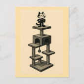 Katten houden van kattenbomen briefkaart (Voorkant)