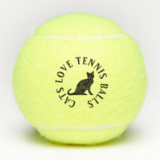 Katten houden van tennisballen - Maak je eigen hui (Voorkant)