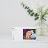 Katten houden van vers wasprofiel visitekaartje (Staand voorkant)