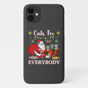 Katten Iedereen Kerstmis Case-Mate iPhone Case