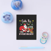 Katten Iedereen Kerstmis Flyer (Enkel)