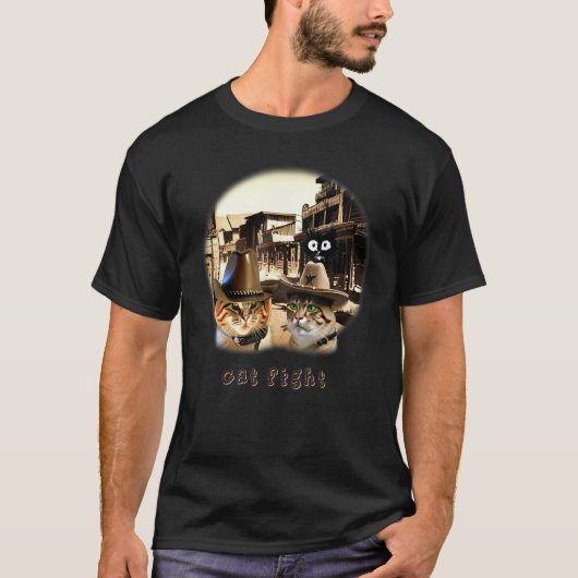Katten Ik doe wat ik leuk vind T-shirt (Voorkant)