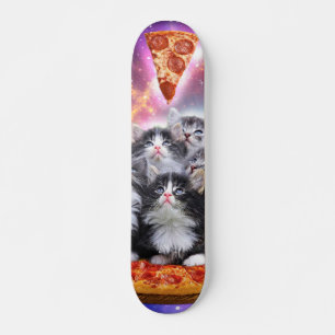 Katten Illuminatis en pizza Persoonlijk Skateboard