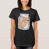 Katten in Cookie Jar Kerstmis Pajama Cute Kitten K T-shirt (Voorkant)