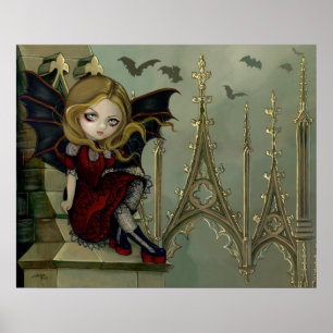 Katten in de Belfry Gay Firy Art Print