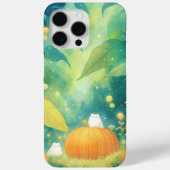 Katten in de pompoenplek Case-Mate iPhone case (Achterkant)