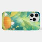 Katten in de pompoenplek iPhone hoesje (Achterkant horizontaal)