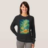 Katten in de pompoenveld t-shirt (Voorkant volledig)