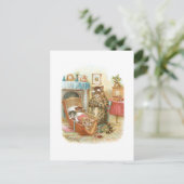 Katten in de slede door Louis Wain Briefkaart (Staand voorkant)