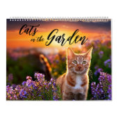 Katten in de tuin kalender (Hoes)