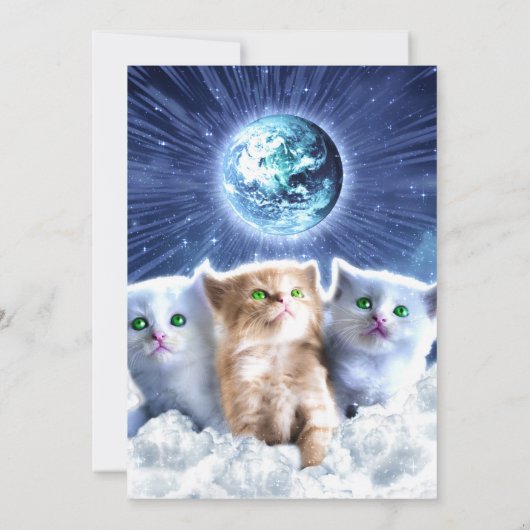 Katten in de wolk kaart (Achterkant)