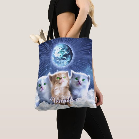 Katten in de wolk tote bag (Dichtbij)