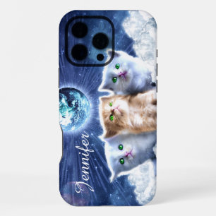 Katten in de wolken iPhone 16 pro max hoesje