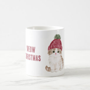 Katten In Een Hoed Kerstmis Koffiemok