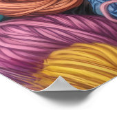 Katten in een mand poster (Hoek)