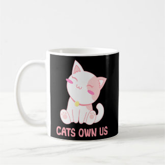 Katten in eigen land Funny Cat Lover Humor Kitten  Koffiemok