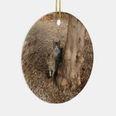 KATTEN IN HET BOS KERAMISCH ORNAMENT (Rechts)