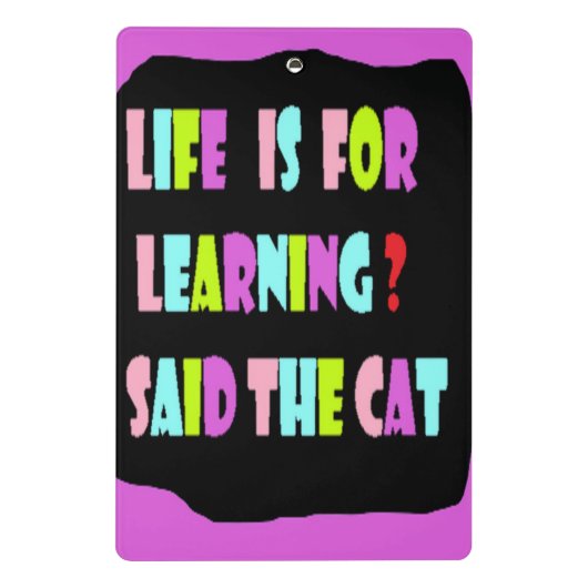 KATTEN IN HET BOS MINI KLEMBORD (Achterkant)