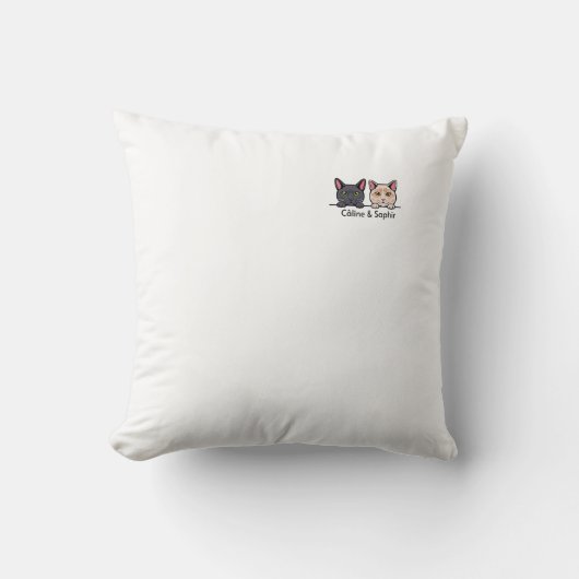 Katten in het gezin kussen (Voorkant)