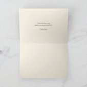 Katten in het najaar kaart (Binnen)