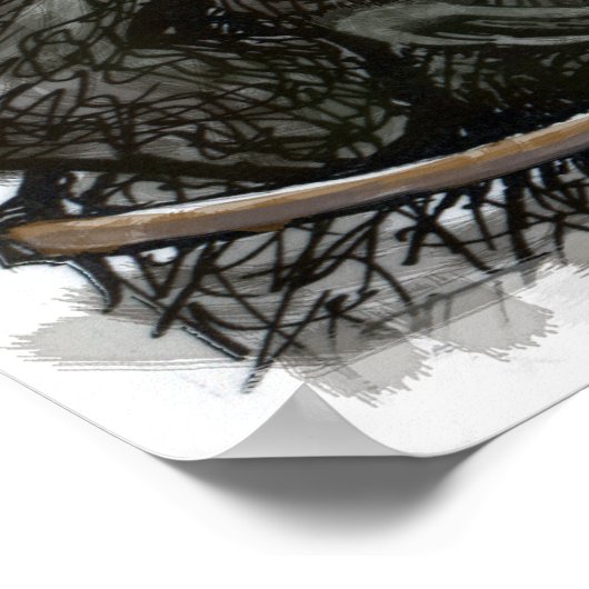 Katten in honden poster (Hoek)