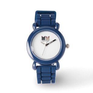 Katten in huis horloge