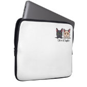 Katten in huis laptop sleeve (Voorkant Rechts)