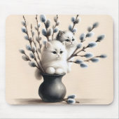 Katten in katjes muismat (Voorkant)