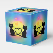 Katten in liefde bedankdoosjes (Voorkant Zijde)