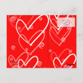 Katten in liefde, briefkaart (Achterkant)