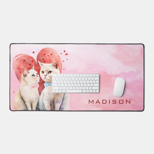 Katten in liefde bureaumat (Keyboard & Muis)