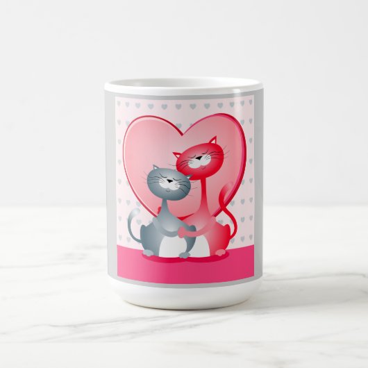Katten in liefde, mok (Center)
